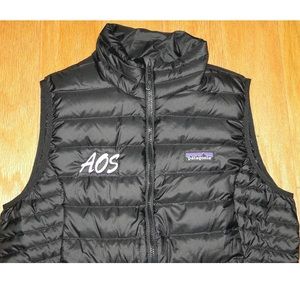 Patagonia Women’s Puffer Vest Medium Black AOS